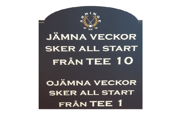 Skifte av Tee